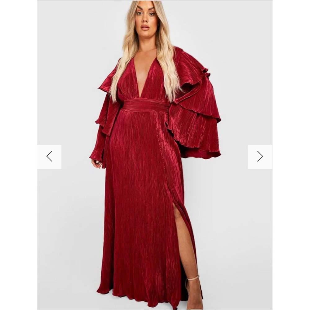 Layered Ruffle Dress